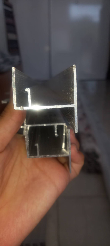 پروفیل لاین نوری دیواری عرض 3.5 درجه1 با دیفیوزر